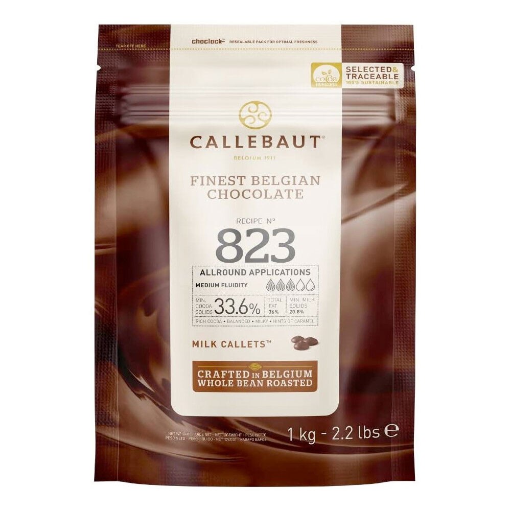 Callebaut MILK Chocolate CALLETS - 1kg